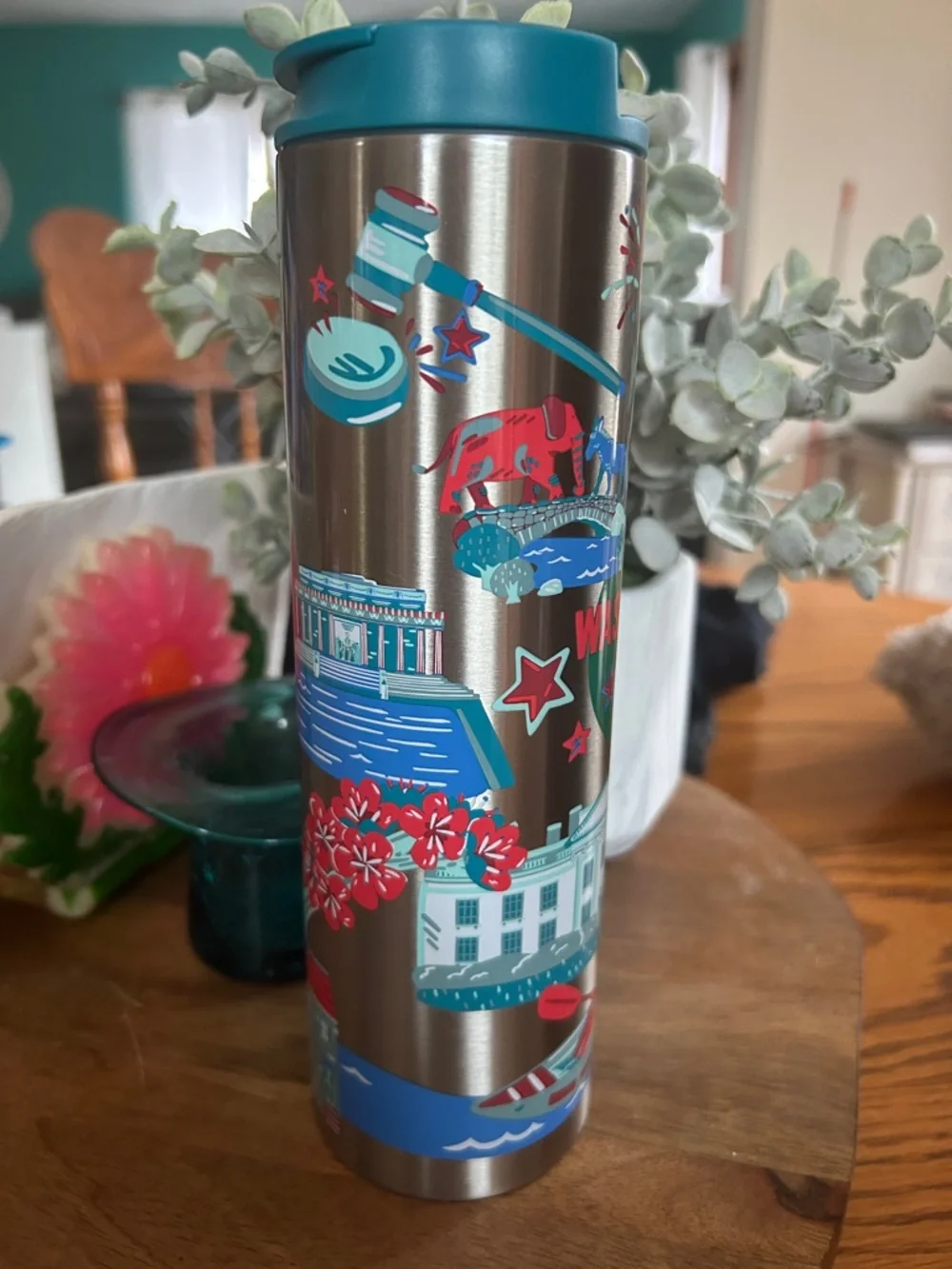 Starbucks Discovery Series Washington DC Stainless Travel Tumbler - NEW - 16oz